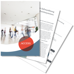 .secure.ACCESS – die Softwarelösung zur Verwaltung von Zutrittssystemen